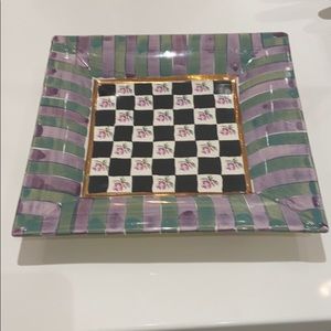 Mackenzie Childs serving plate